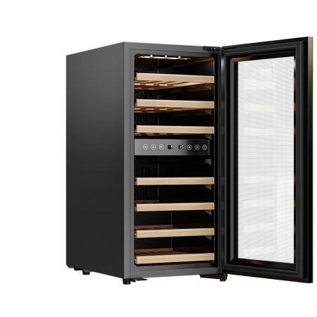 Винный шкаф Meyvel MV33-KBF2 компрессорный двухзонный